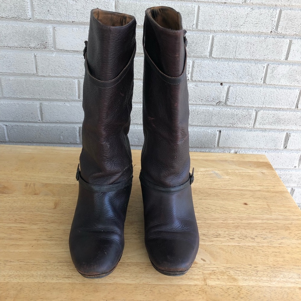 Frye Leather Riding Boots - Picture 4 of 8